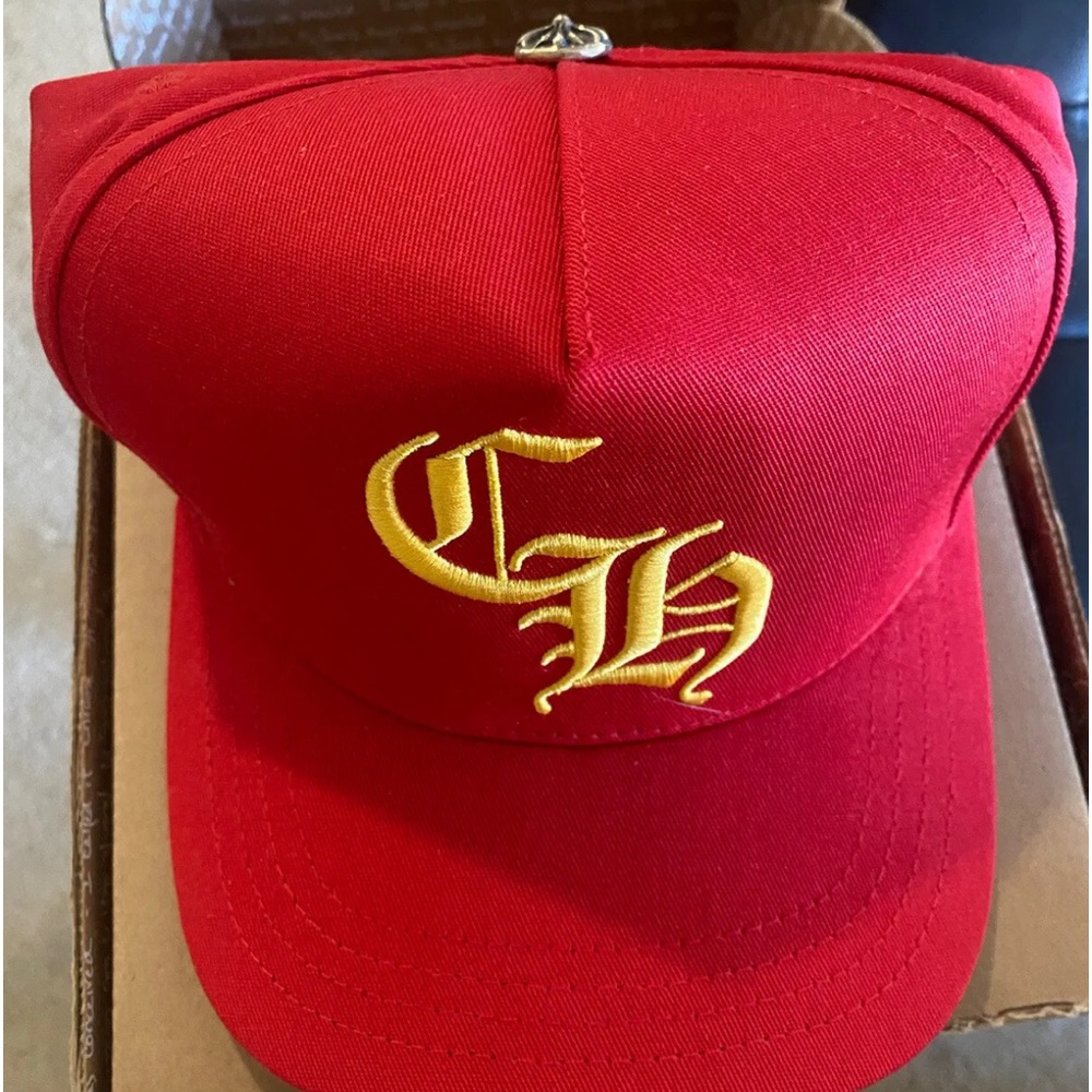 NEW chrome hearts snap back RED YELLOW